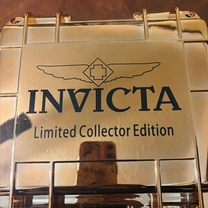 Invicta Gold Collector Edition Case
